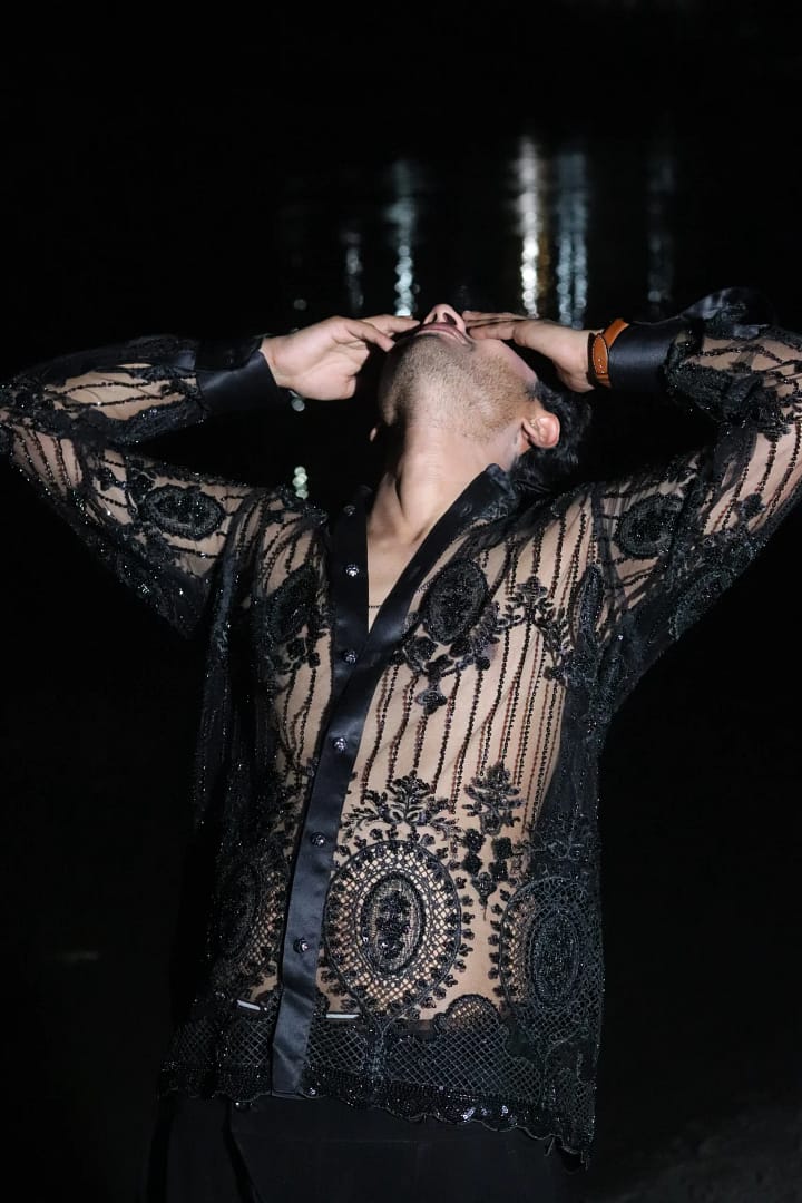 After midnight sheer shirt - Image 11