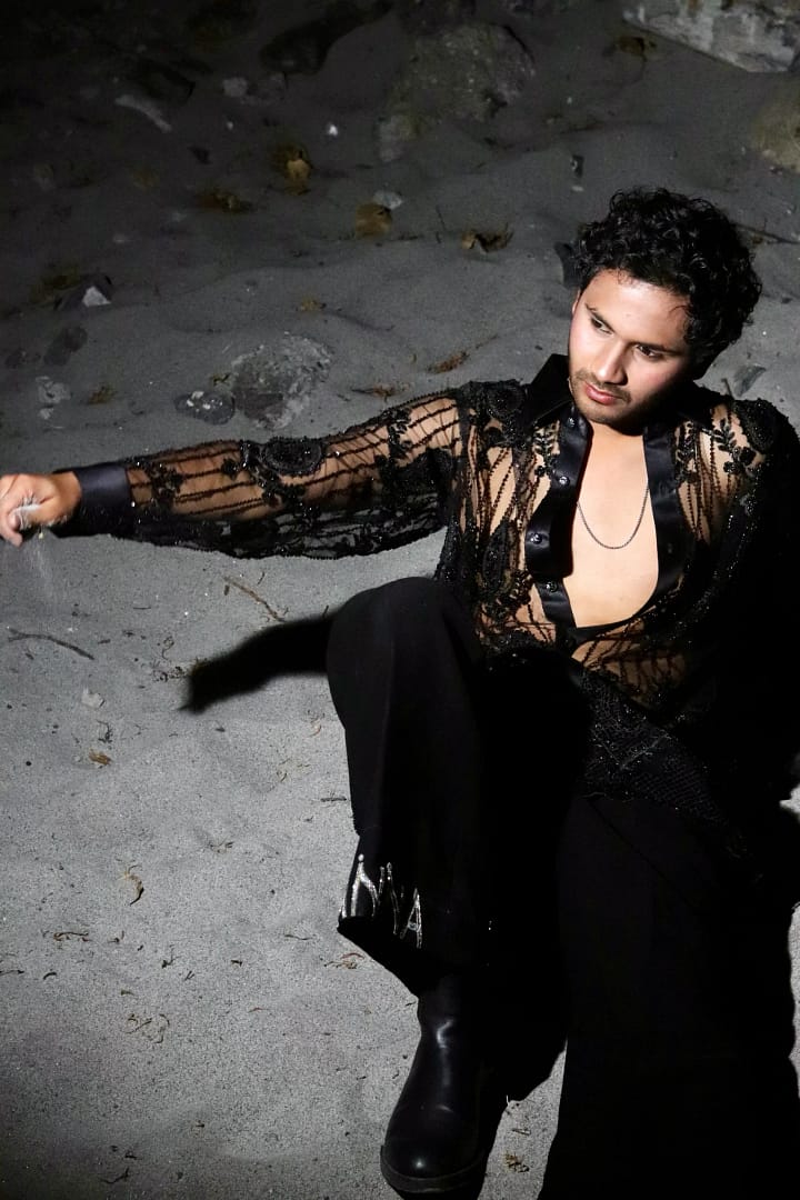 After midnight sheer shirt - Image 8