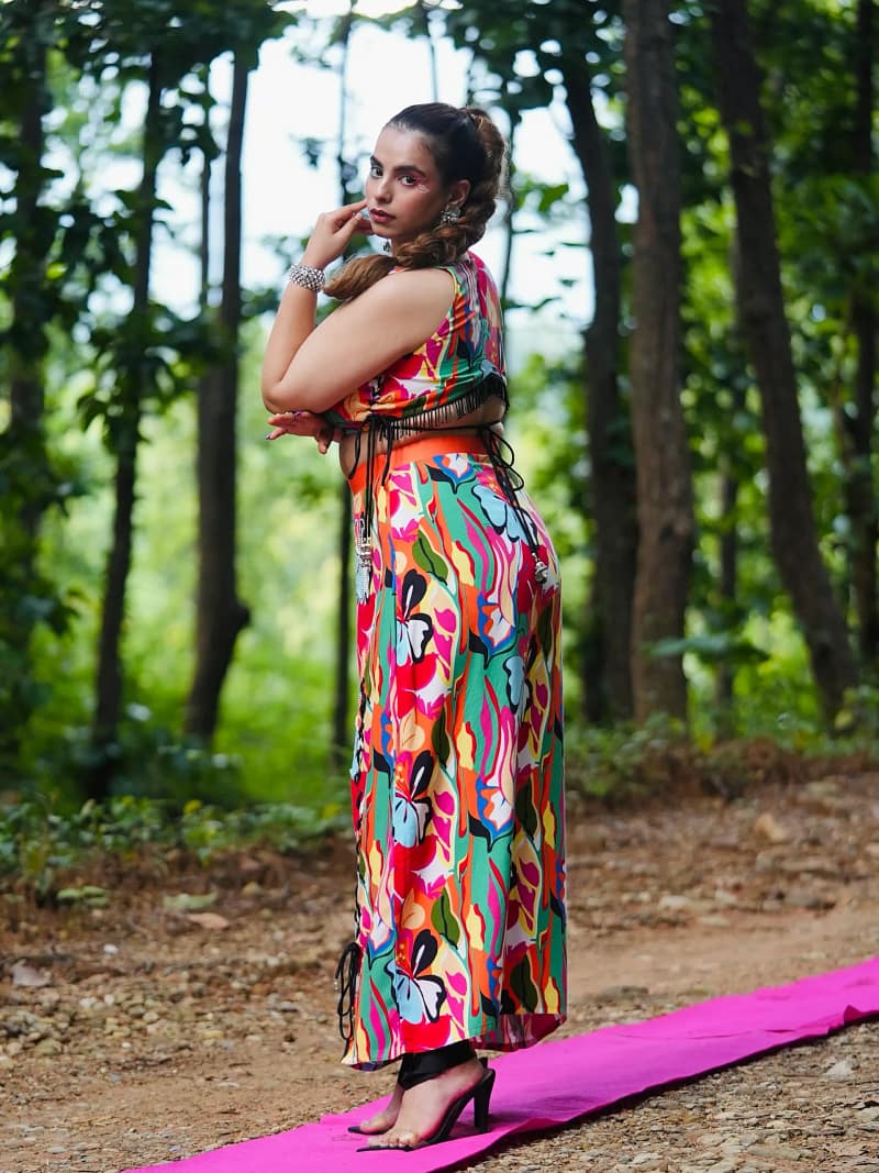 The Perisian Floral Co-ord Set - Image 7