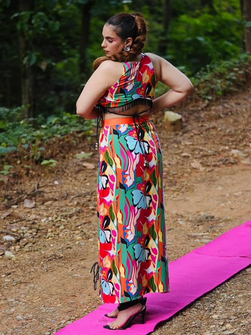 The Perisian Floral Co-ord Set - Image 6