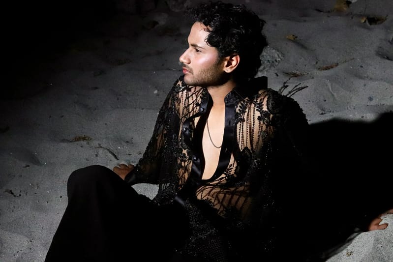 After midnight sheer shirt - Image 9